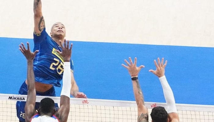 Brasil luta muito, mas é derrotado por Cuba na Liga das Nações
