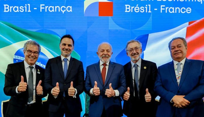 Empresários franceses prometem a Lula investir R$ 100 bi no Brasil