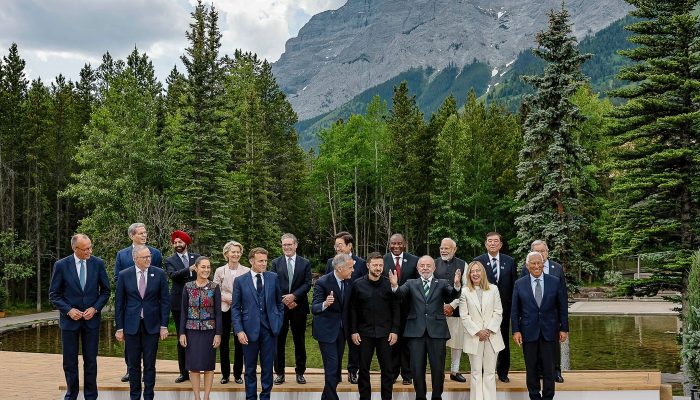 Na Cúpula do G7, Lula defende a volta do protagonismo da ONU