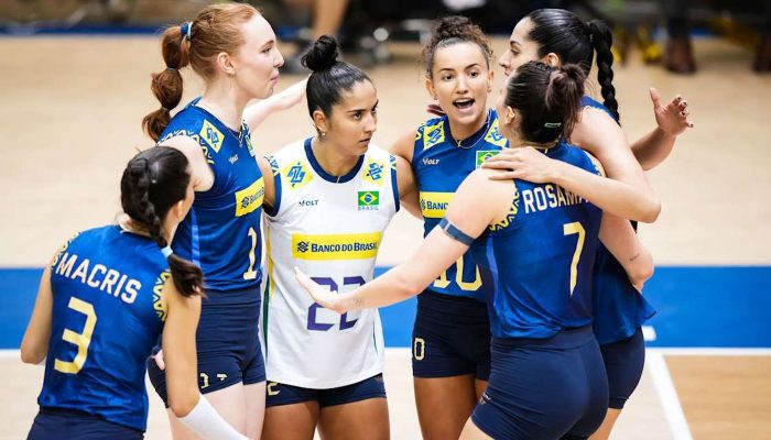 Brasil bate Bulgária e avança à fase final da Liga das Nações de Vôlei