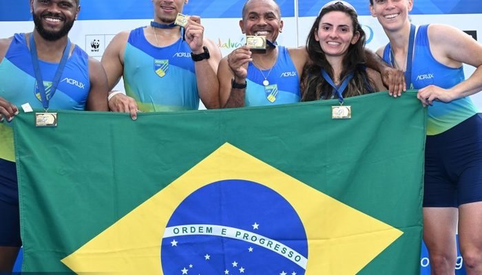 Remo: Brasil fecha etapa de Varese da Copa do Mundo com três medalhas