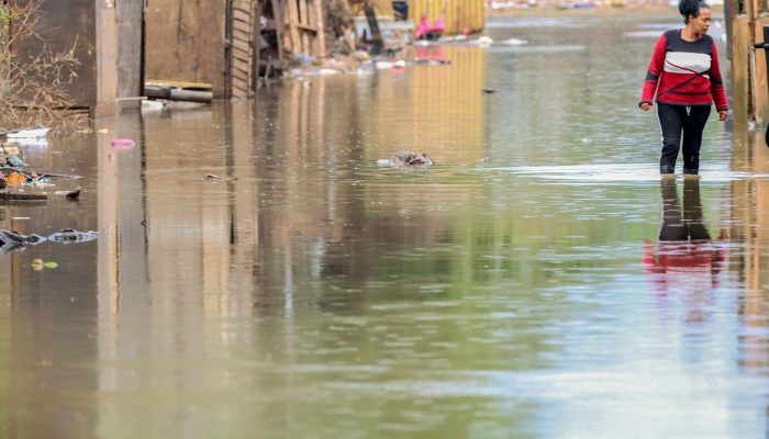 Inmet emite alerta vermelho para chuvas no Rio Grande do Sul