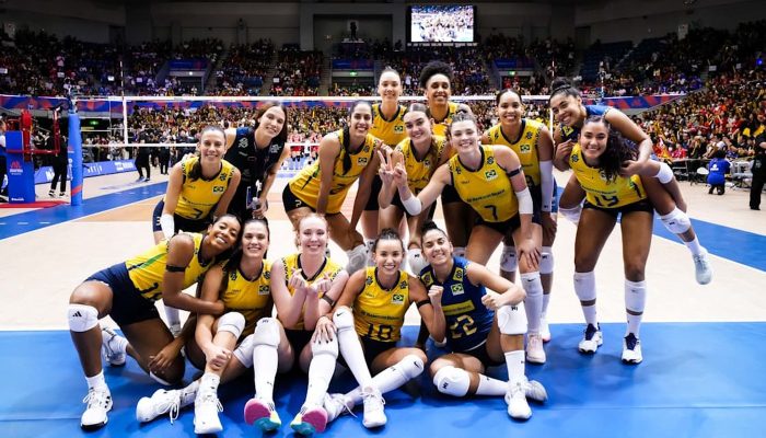 Brasil derrota Japão e mostra força na Liga das Nações de Vôlei
