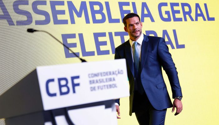 Candidato único, Samir Xaud é eleito presidente da CBF